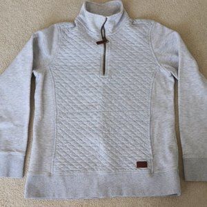 LL Bean Quilted Quarter-Zip Pullover